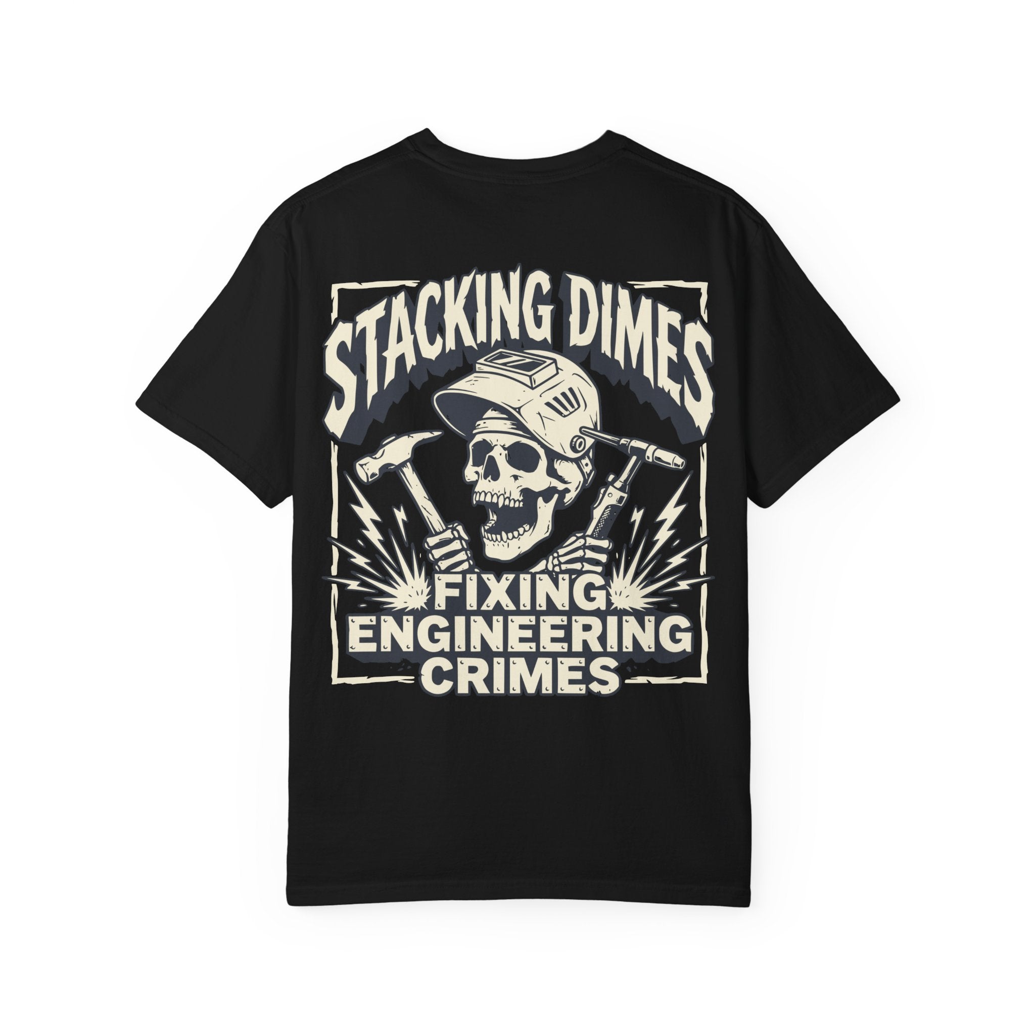 Stacking Dimes Backprint T-shirt