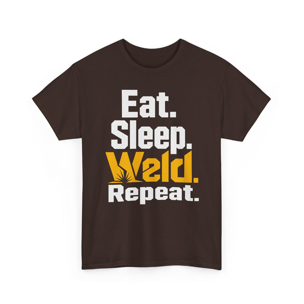 Eat. Sleep. WELD. Repeat. T-shirt