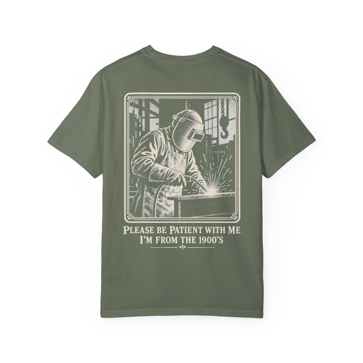 I Am From 1900s Backprint T-shirt