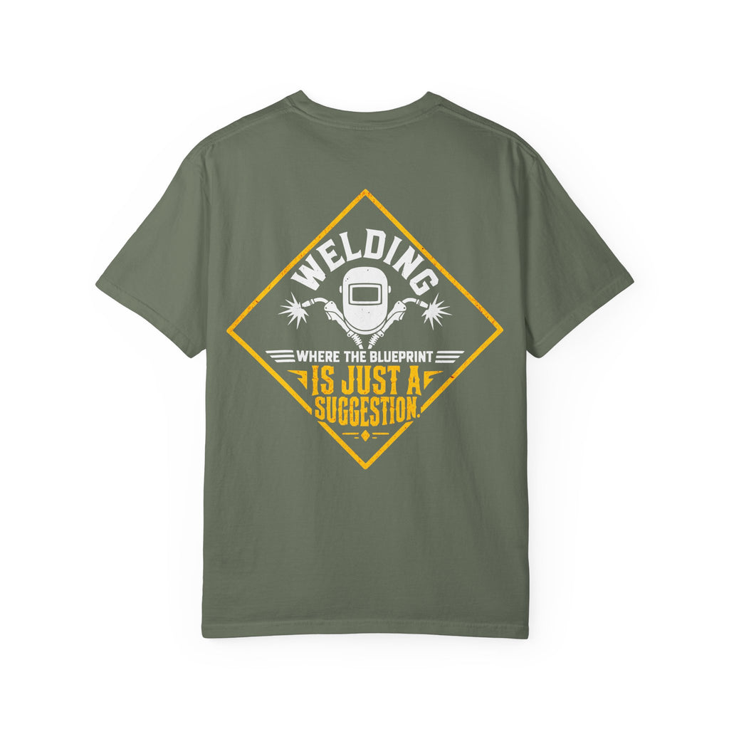 Blueprint is just a Suggestion Backprint T-shirt
