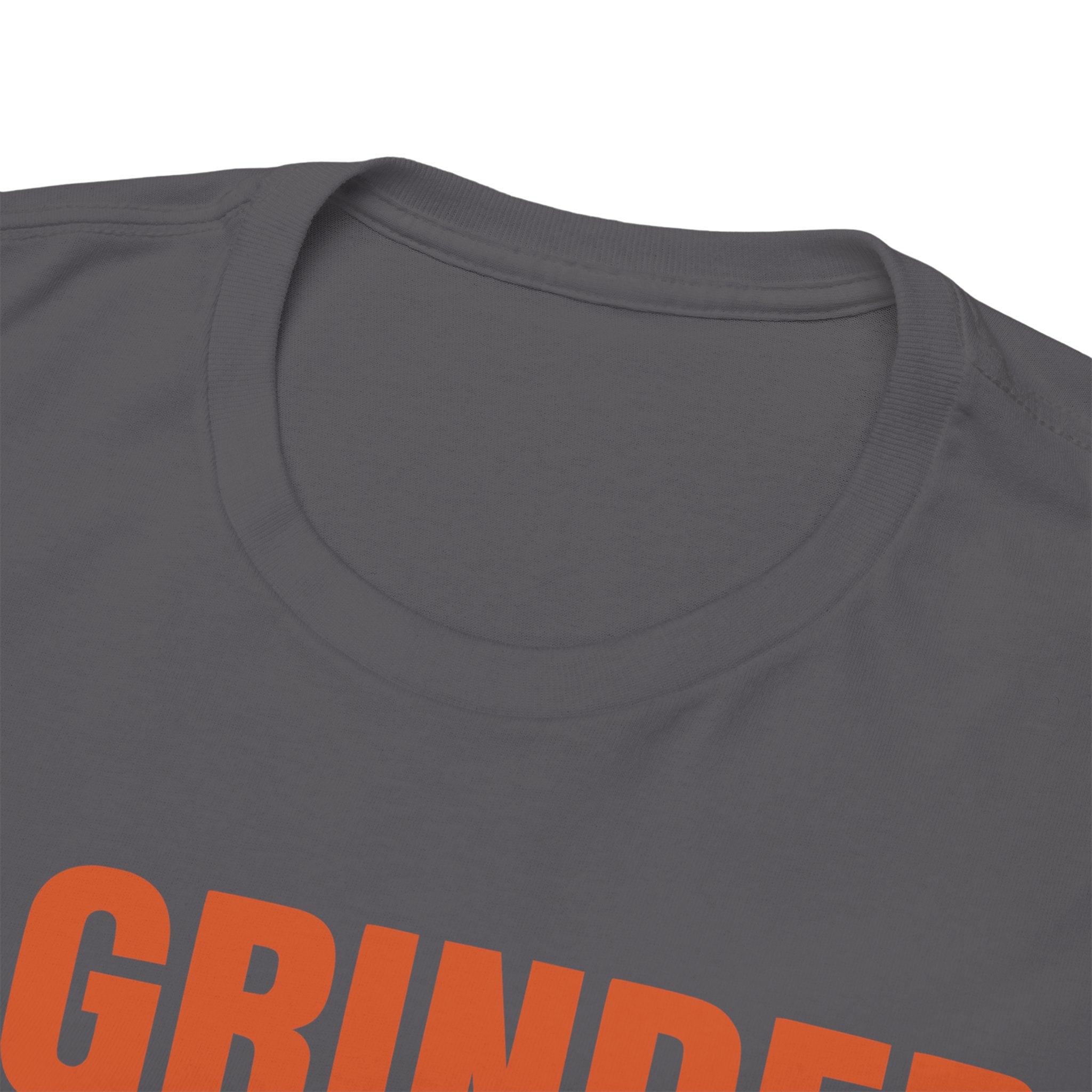 A Grinder and Paint text T-shirt