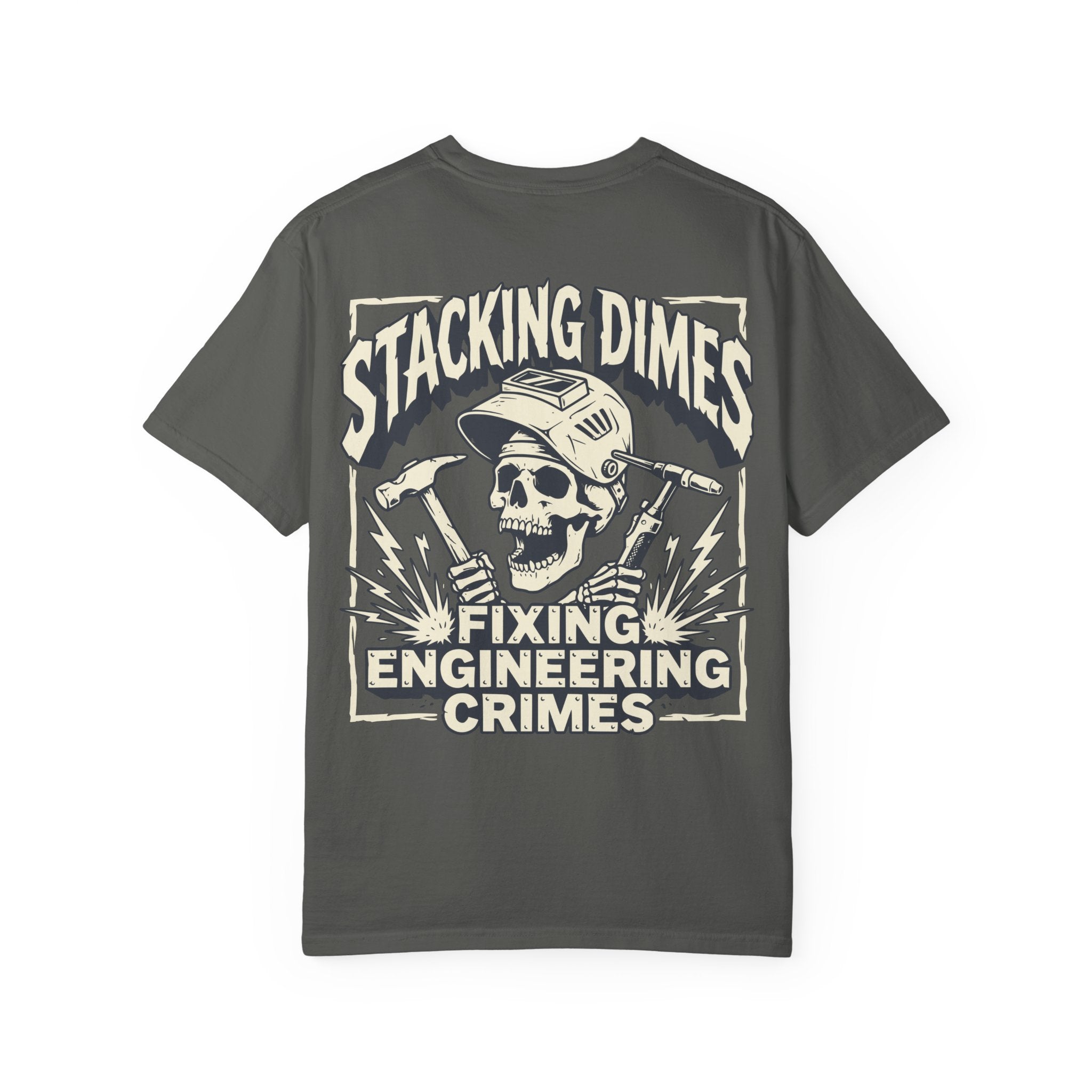 Stacking Dimes Backprint T-shirt