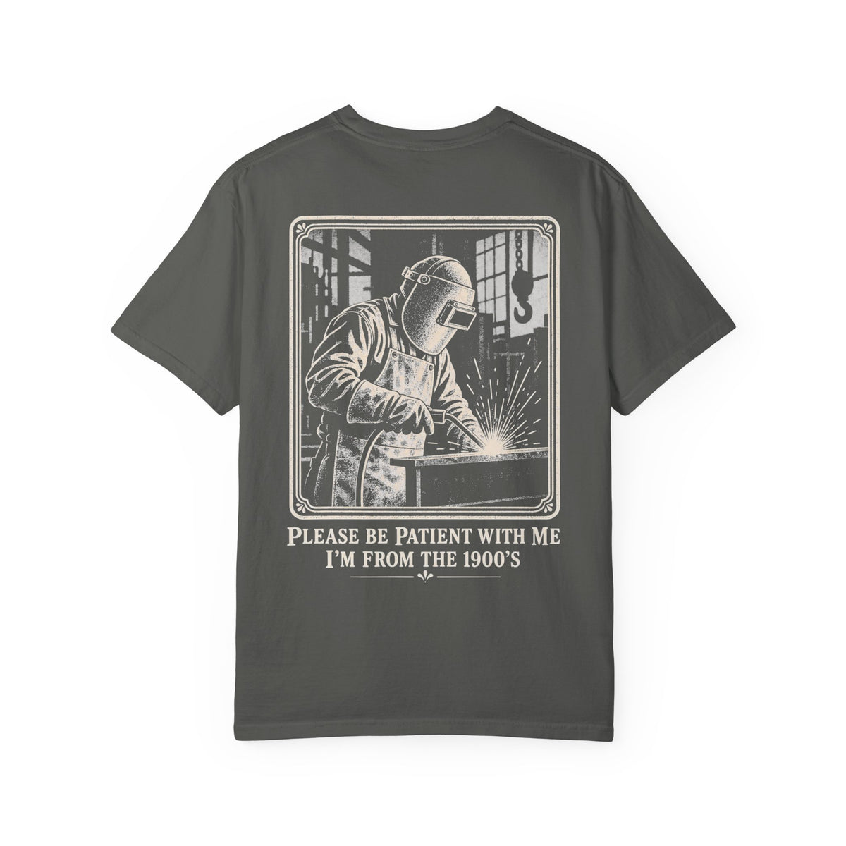 I Am From 1900s Backprint T-shirt