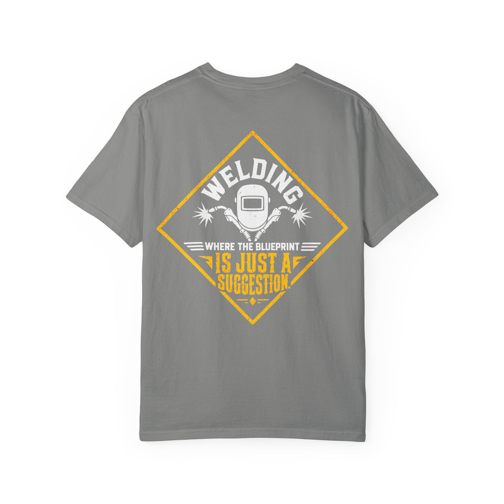 Blueprint is just a Suggestion Backprint T-shirt