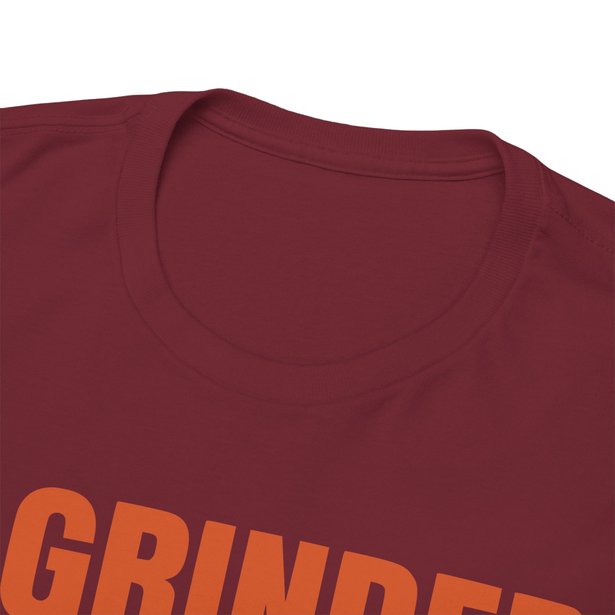 A Grinder and Paint text T-shirt