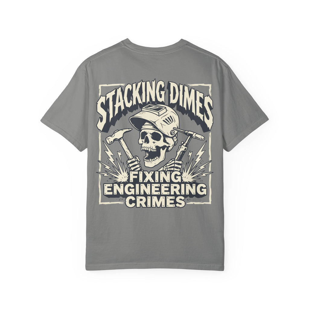 Stacking Dimes Backprint T-shirt