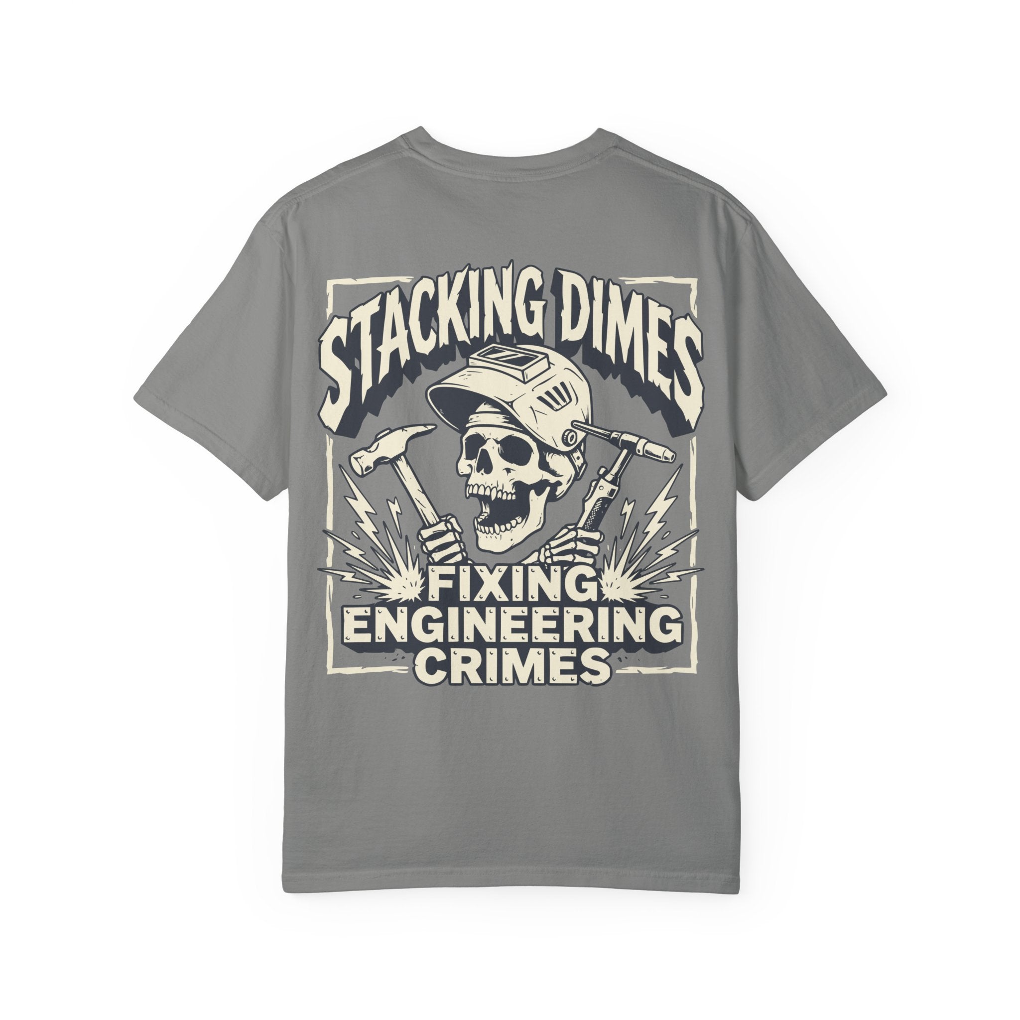 Stacking Dimes Backprint T-shirt