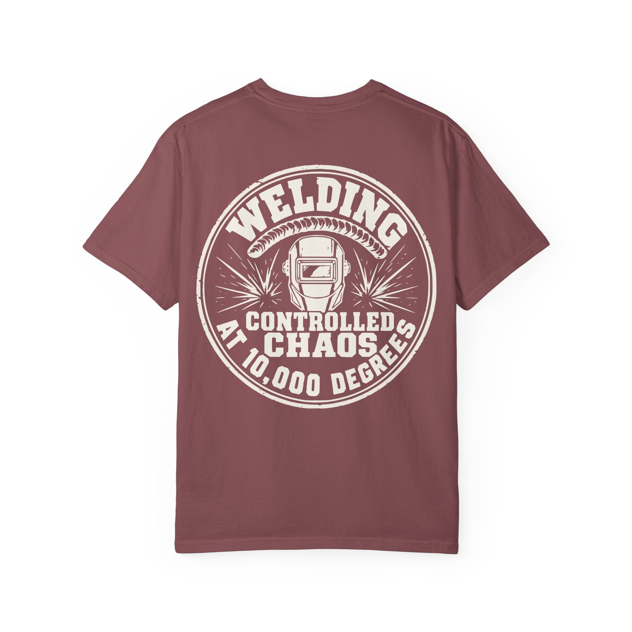 Controlled Chaos at 10'000 Degrees Backprint T-shirt