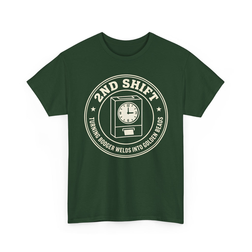 2nd shift clock T-shirt