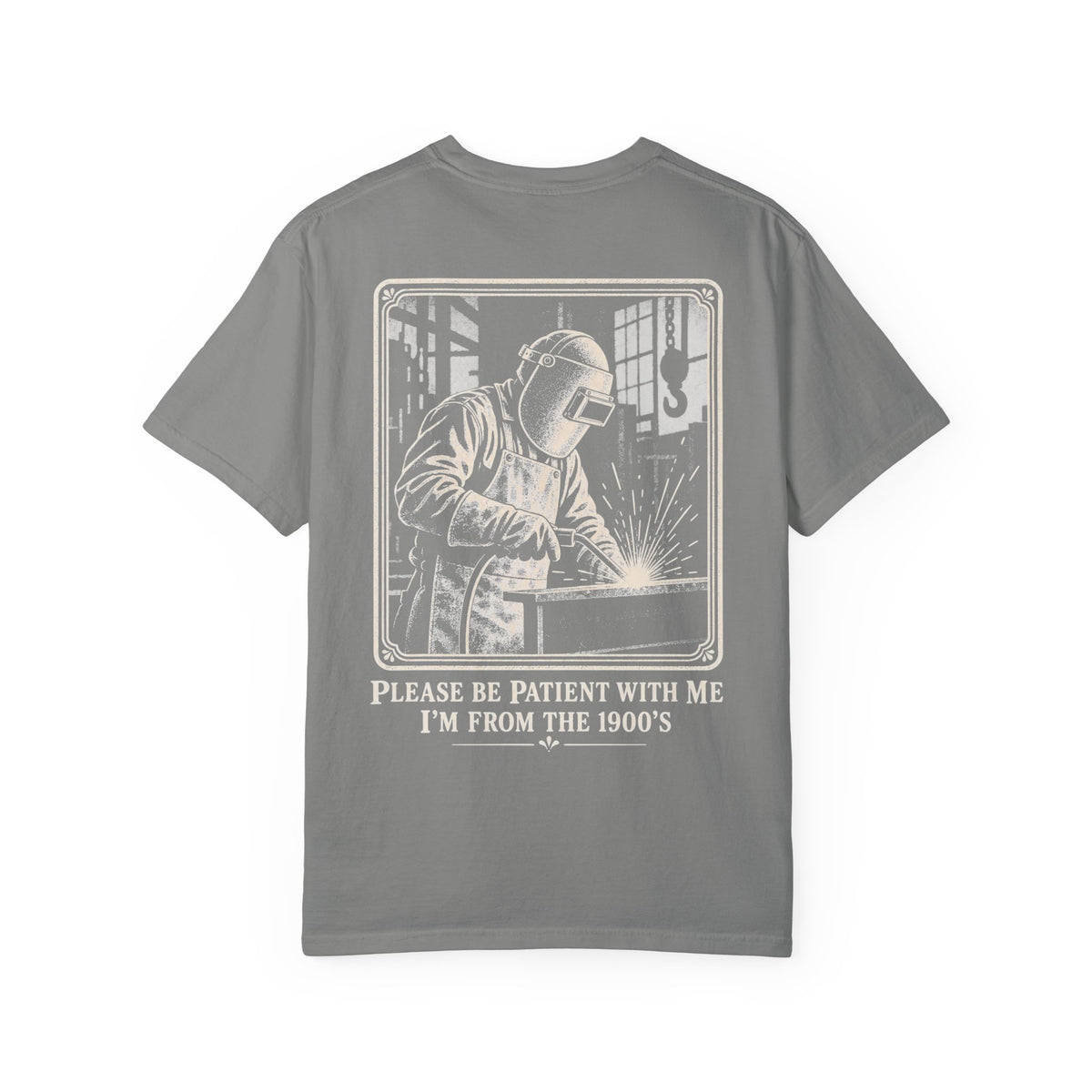 I Am From 1900s Backprint T-shirt