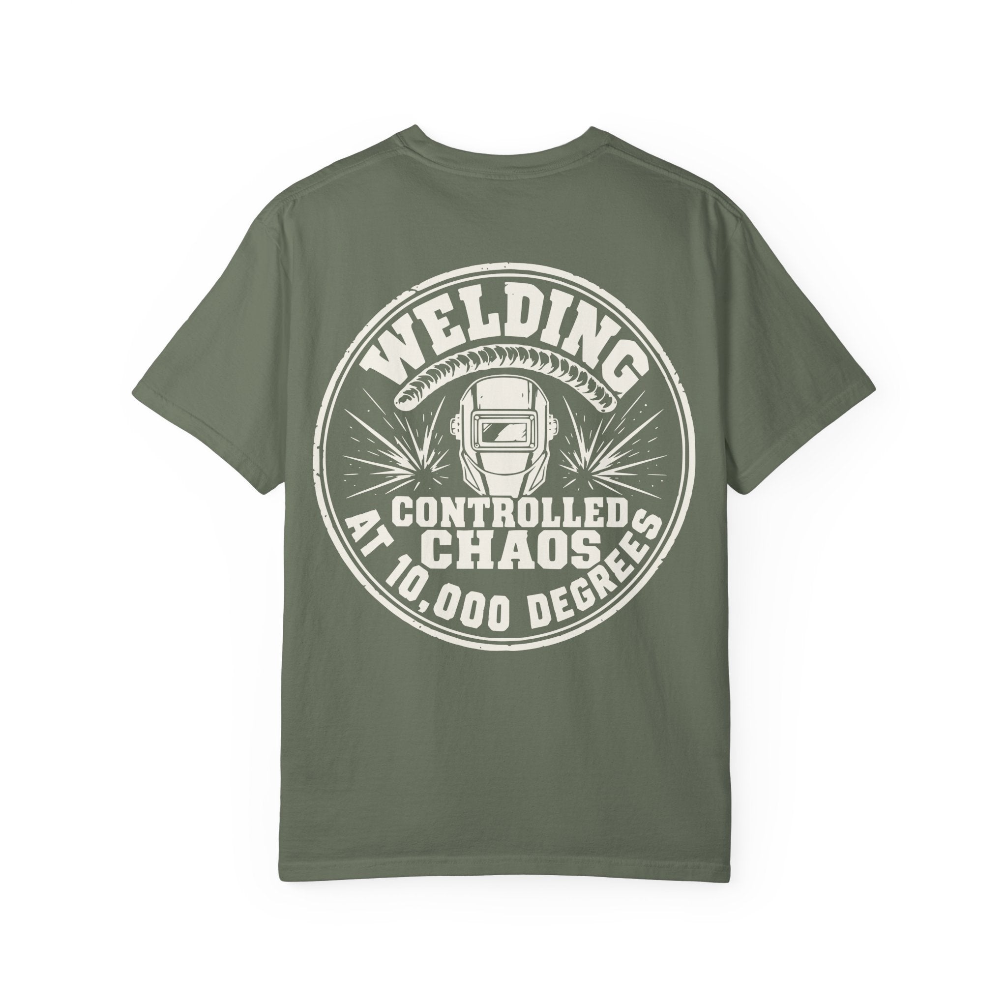 Controlled Chaos at 10'000 Degrees Backprint T-shirt