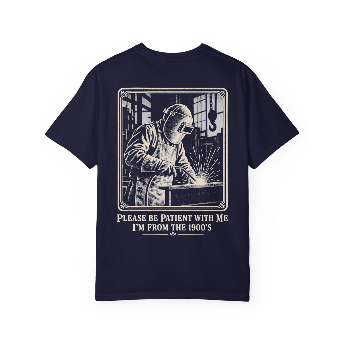 I Am From 1900s Backprint T-shirt