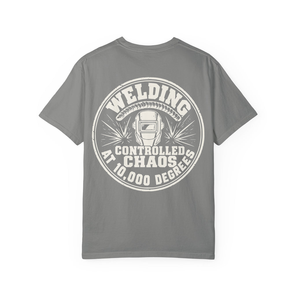 Controlled Chaos at 10'000 Degrees Backprint T-shirt