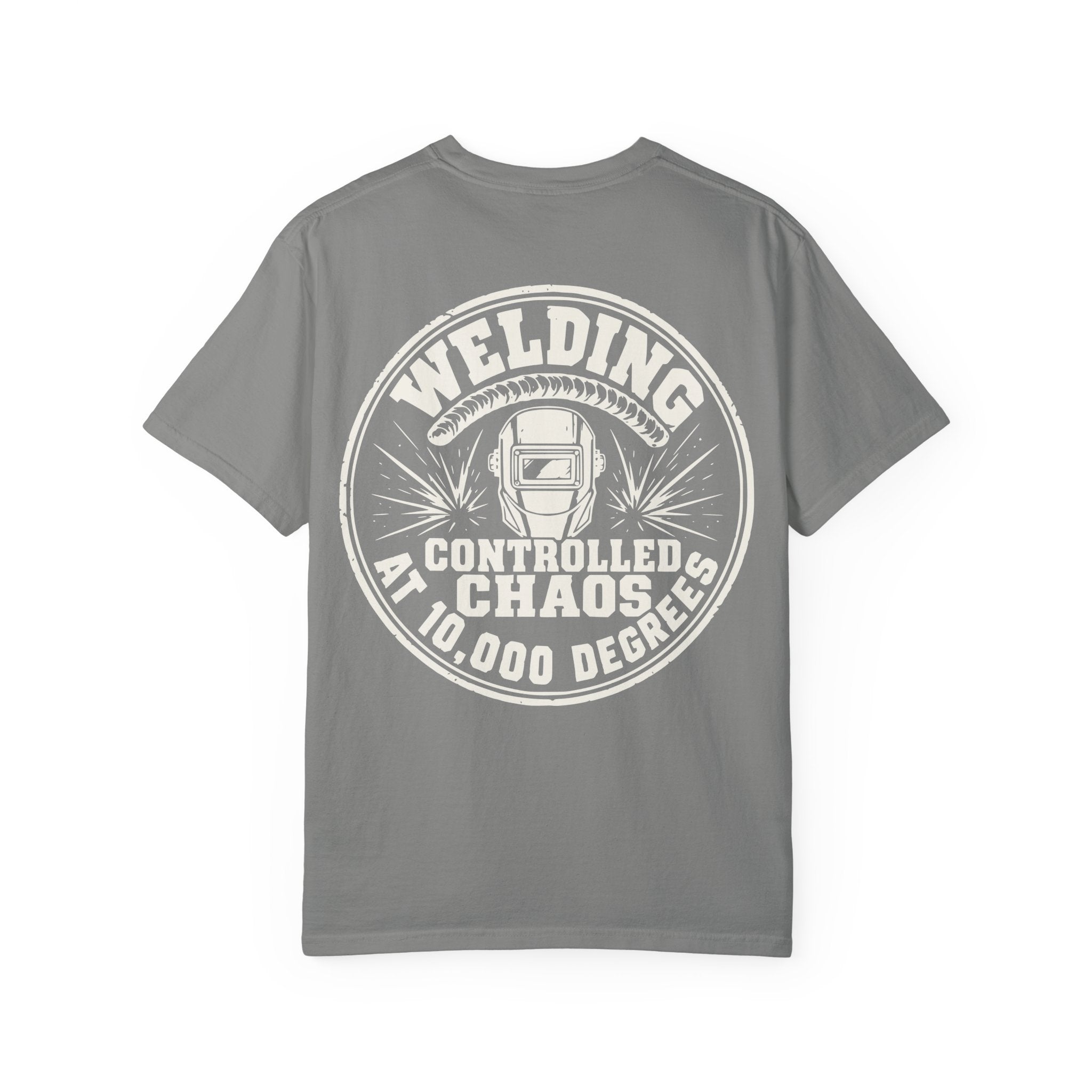 Controlled Chaos at 10'000 Degrees Backprint T-shirt