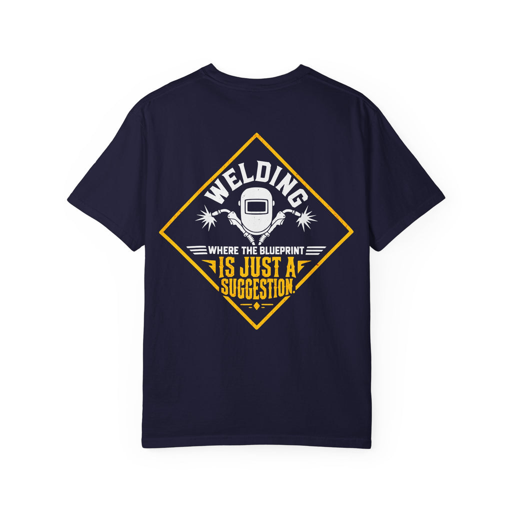 Blueprint is just a Suggestion Backprint T-shirt