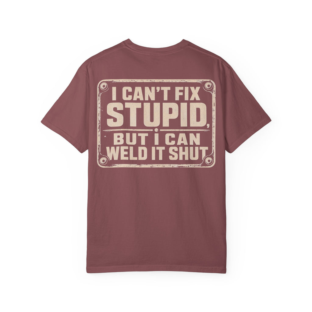 Can't Fix Stupid Backprint T-shirt