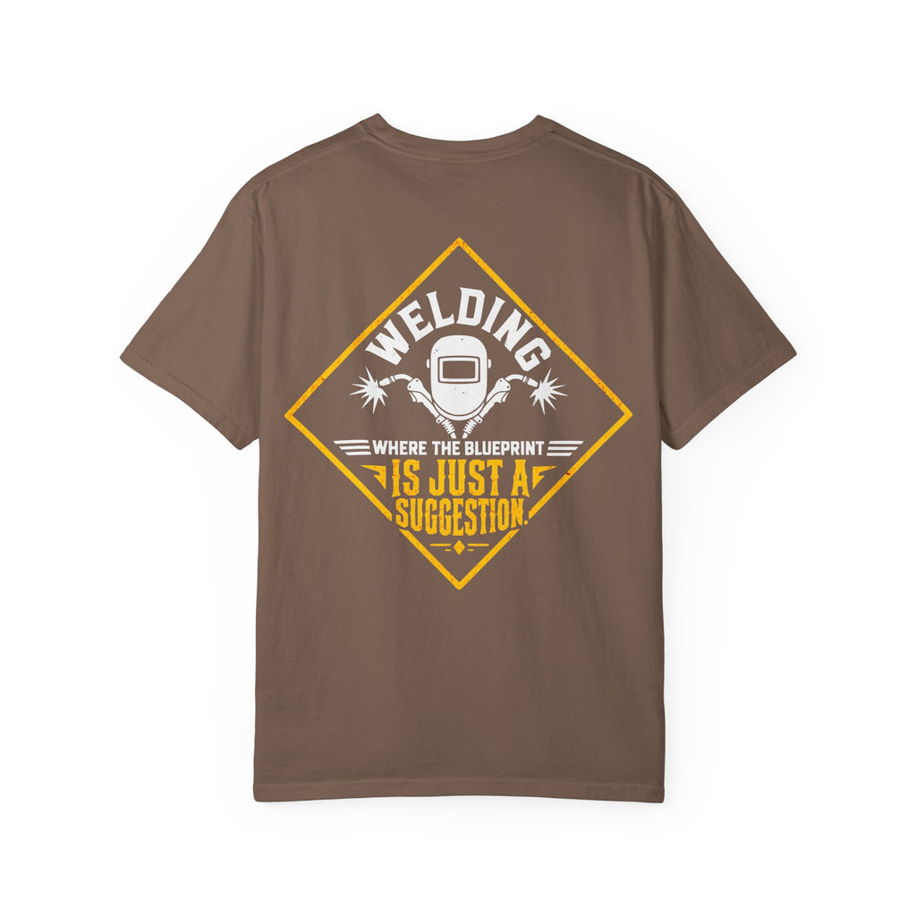 Blueprint is just a Suggestion Backprint T-shirt