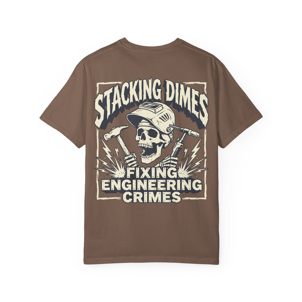 Stacking Dimes Backprint T-shirt