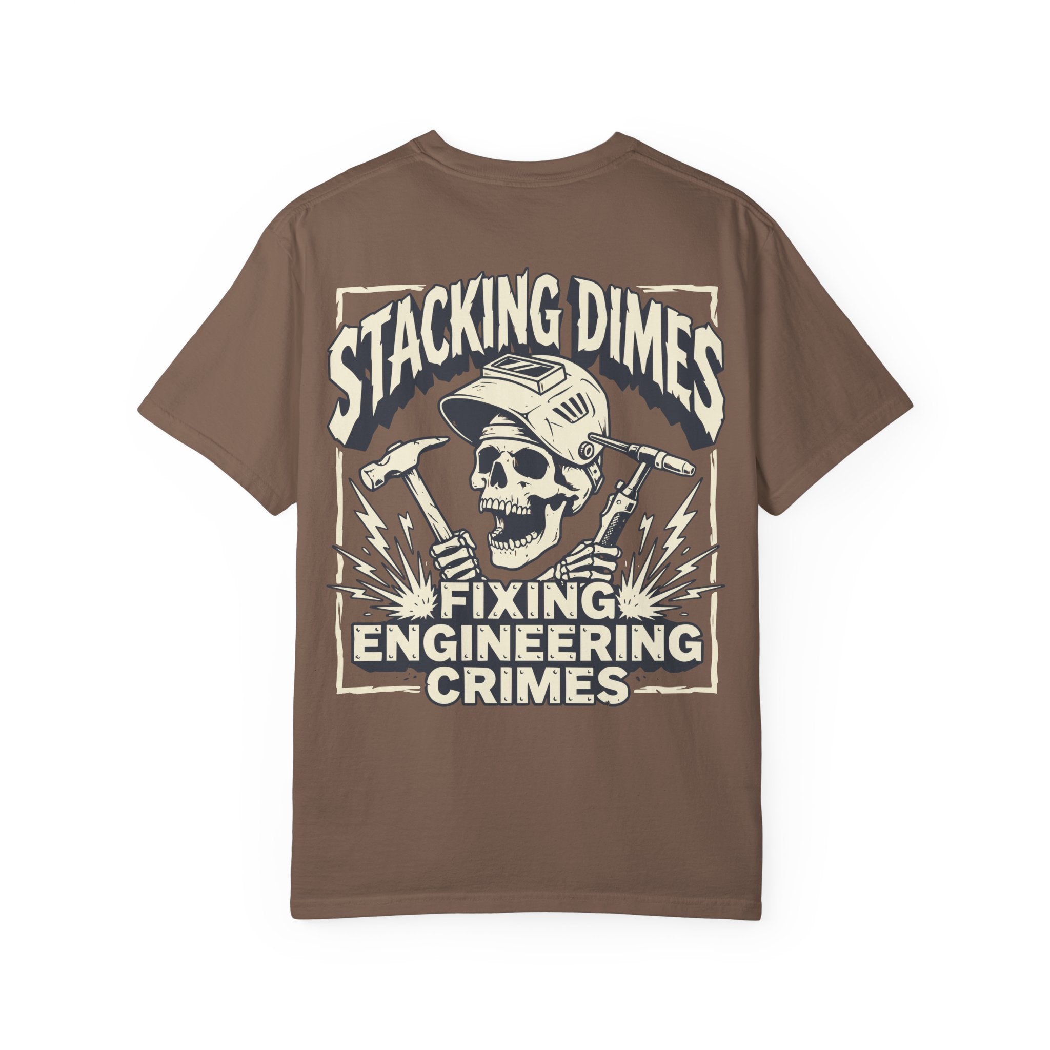 Stacking Dimes Backprint T-shirt