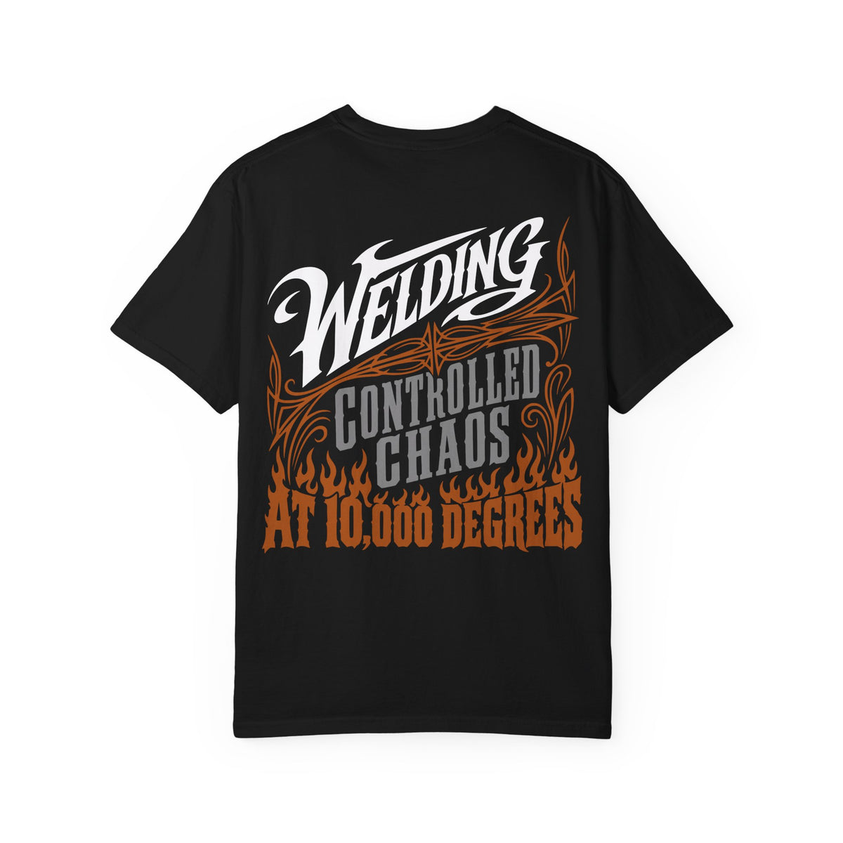 Controlled Chaos at 10'000 Backprint T-shirt