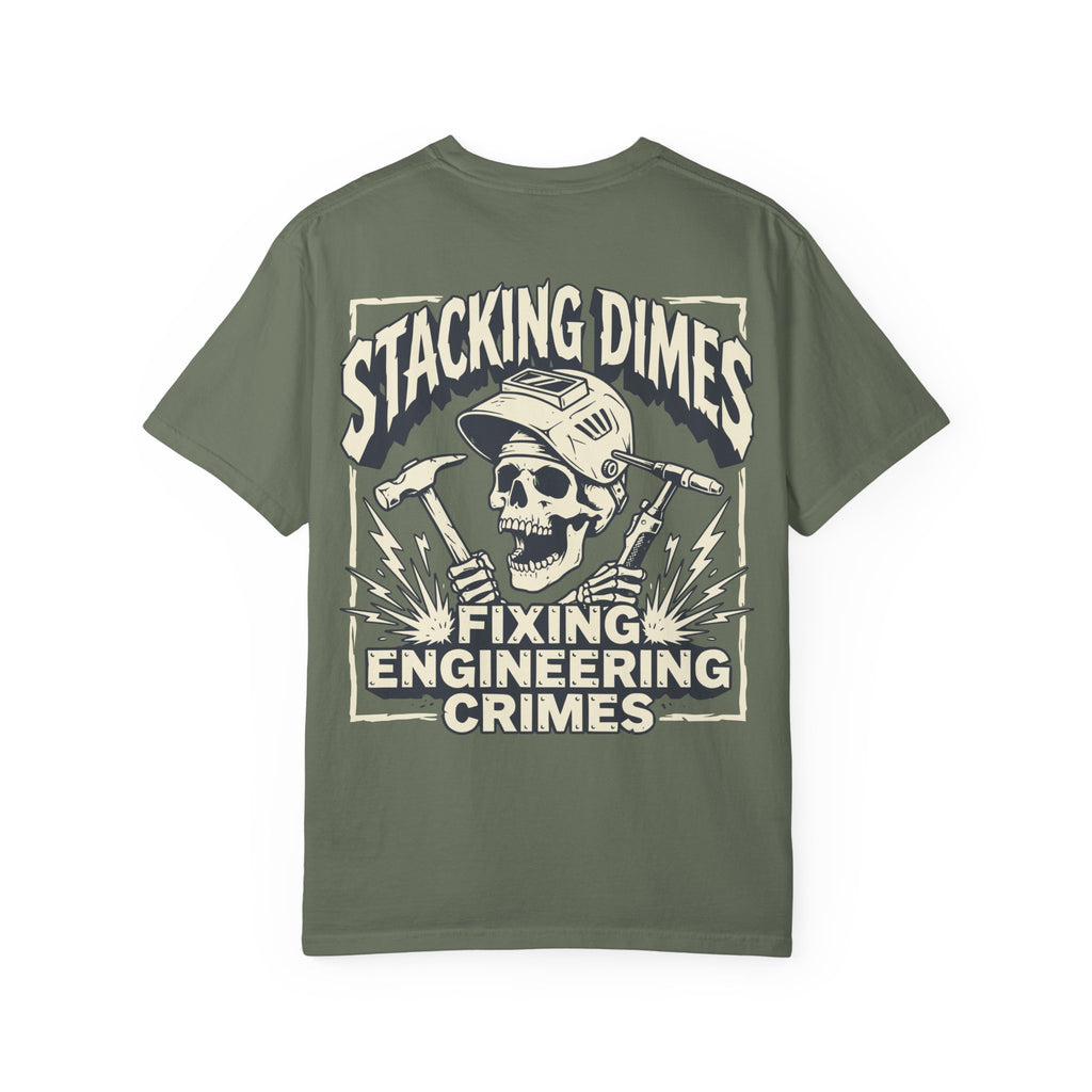 Stacking Dimes Backprint T-shirt