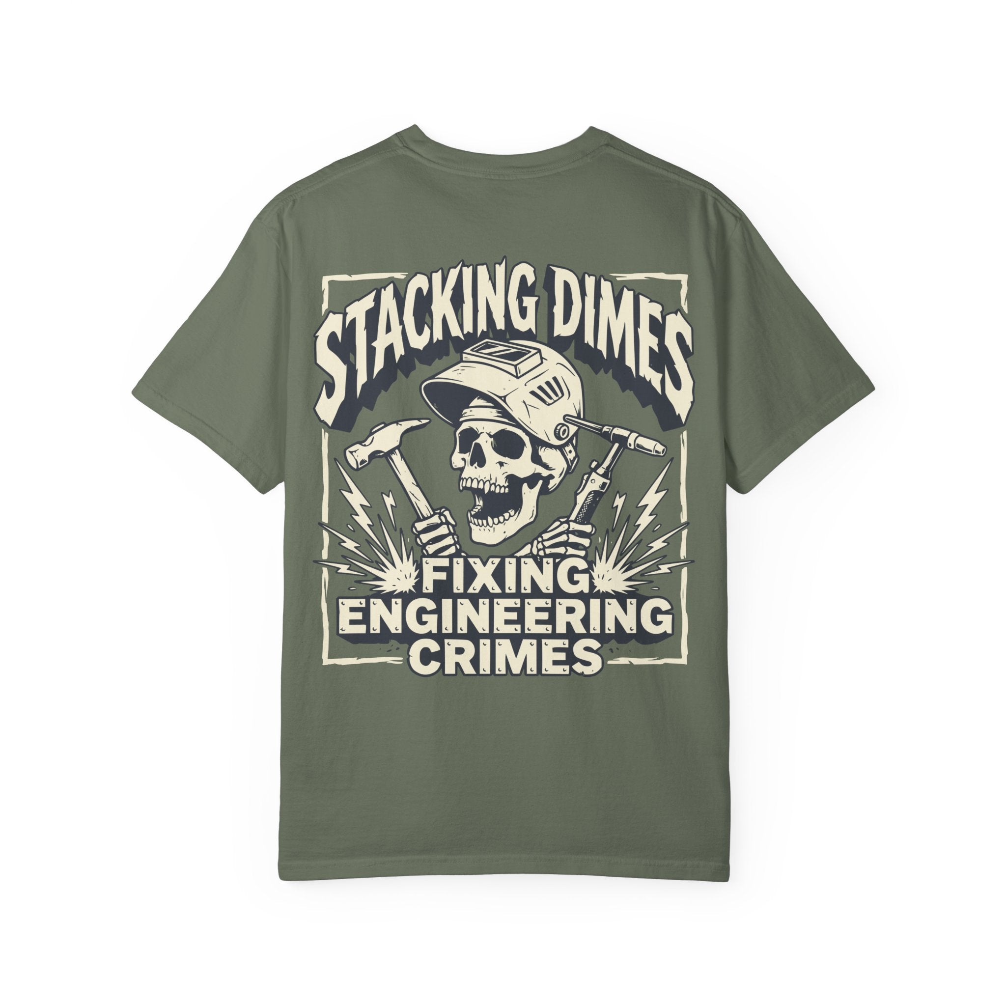 Stacking Dimes Backprint T-shirt