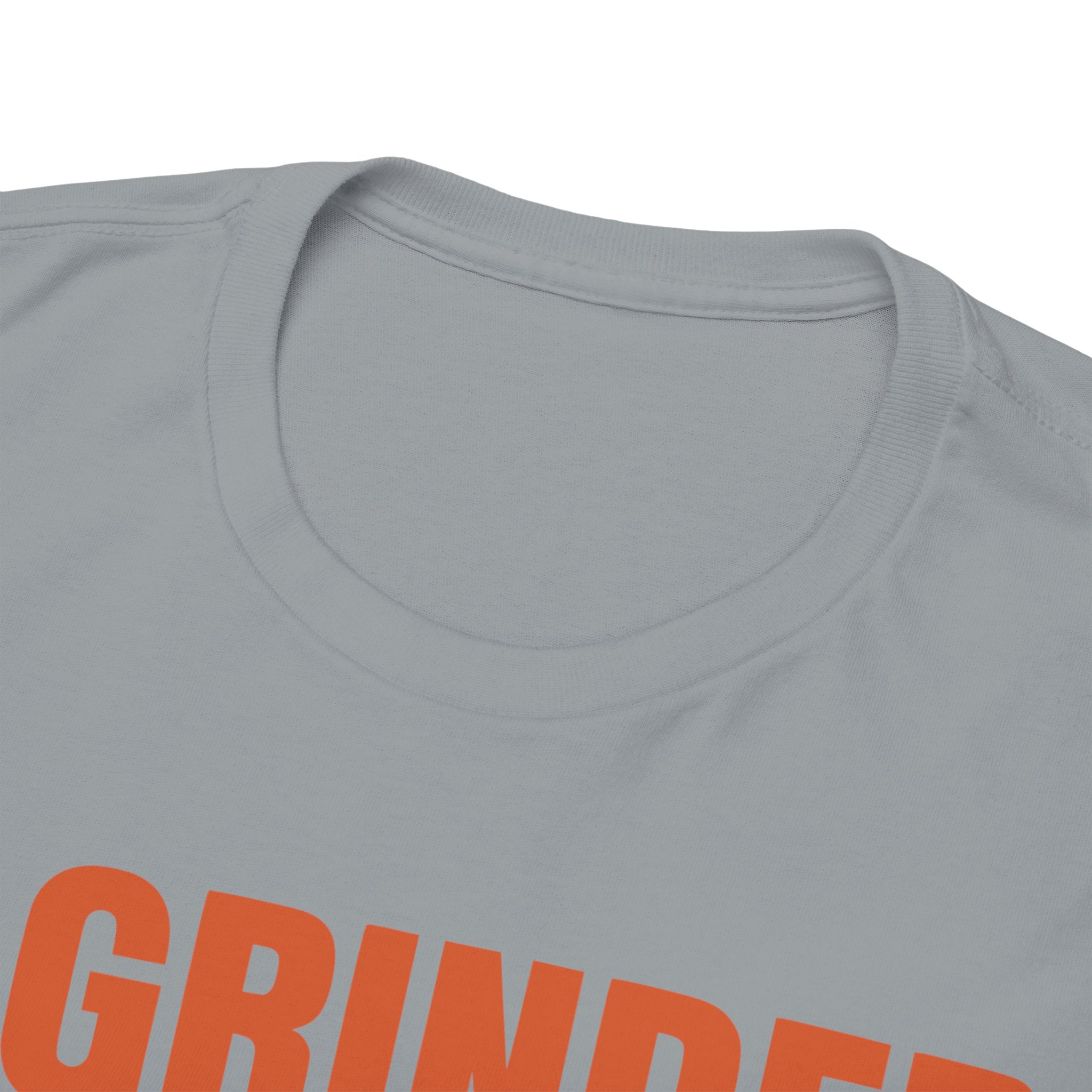 A Grinder and Paint text T-shirt