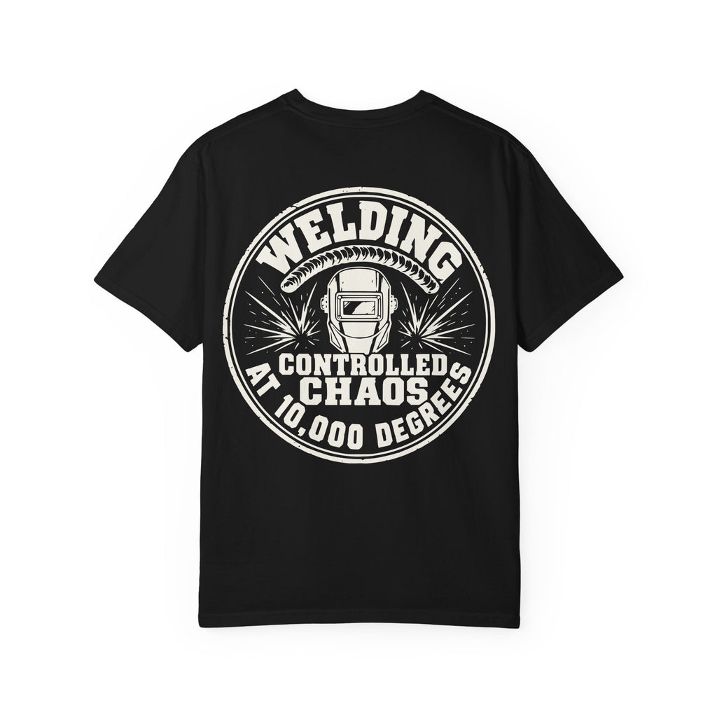 Controlled Chaos at 10'000 Degrees Backprint T-shirt