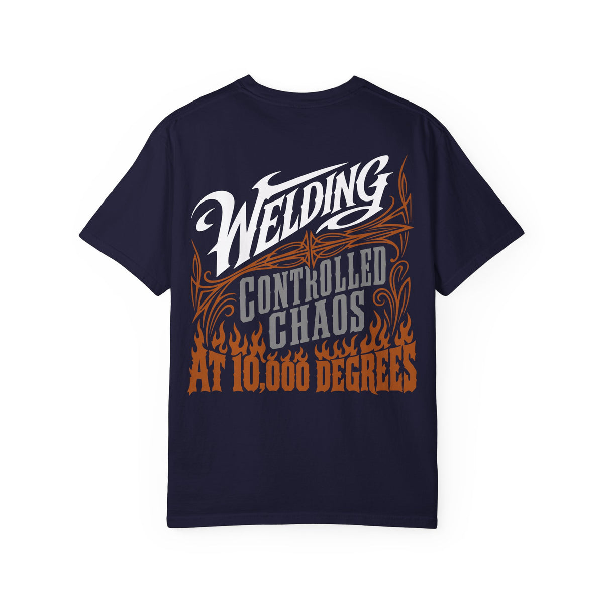 Controlled Chaos at 10'000 Backprint T-shirt