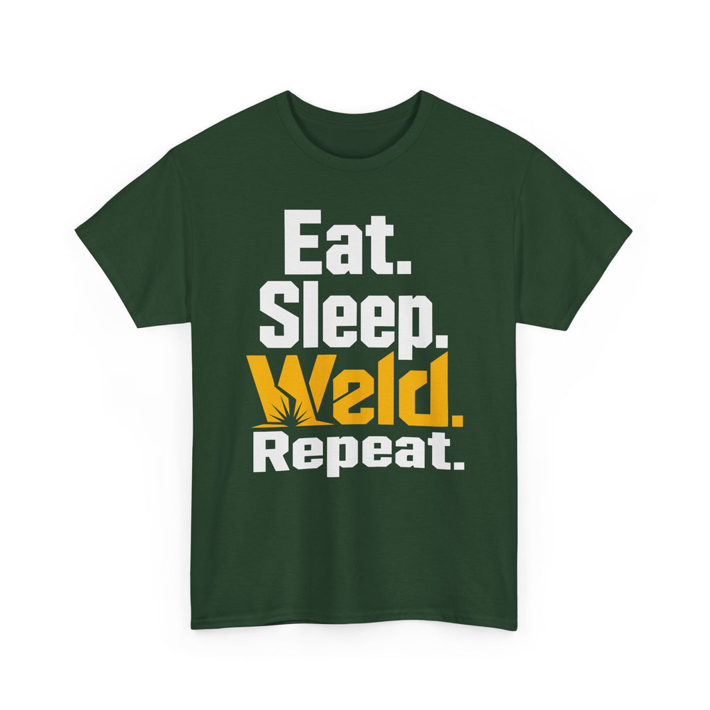 Eat. Sleep. WELD. Repeat. T-shirt